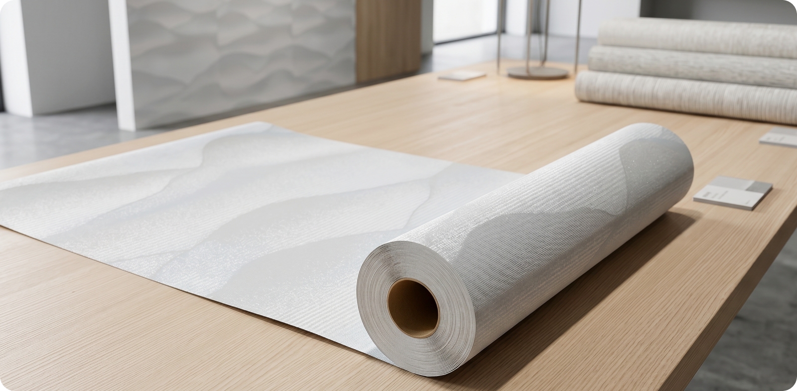 Roll wallpaper detail